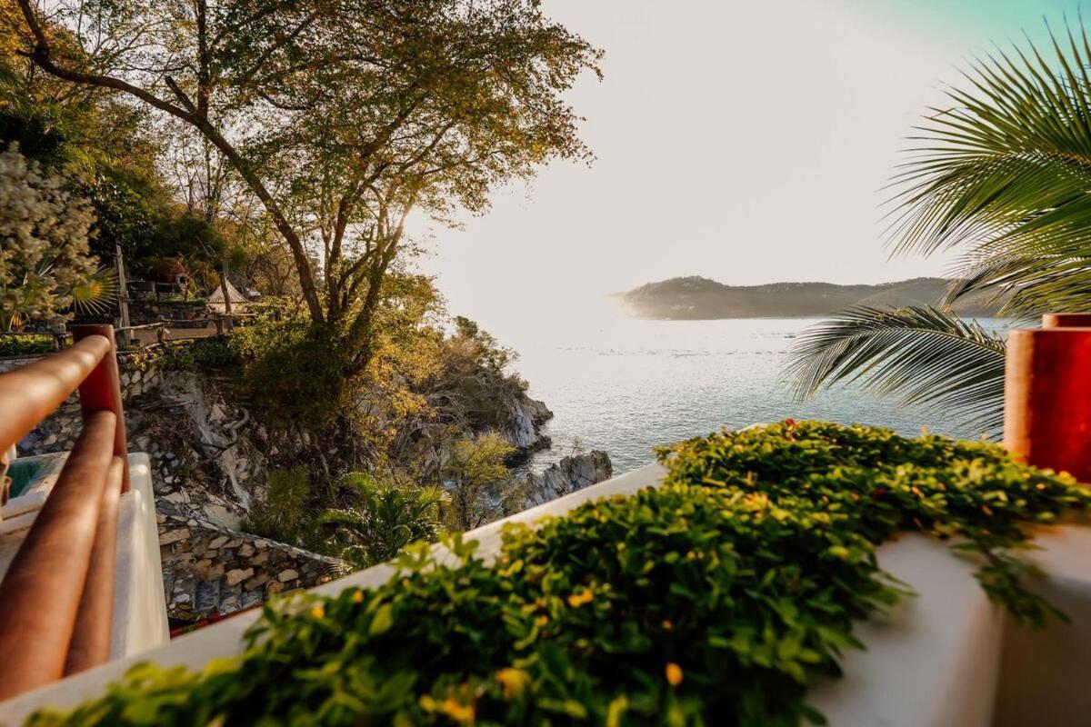 Dream Villa With Private Beach And Catering Zihuatanejo Esterno foto