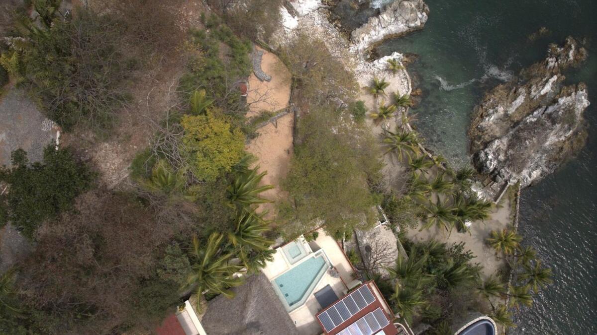 Dream Villa With Private Beach And Catering Zihuatanejo Esterno foto