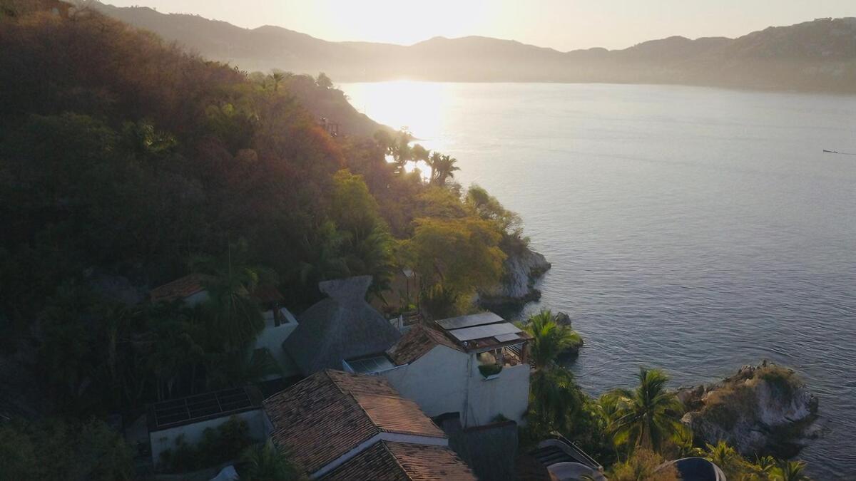 Dream Villa With Private Beach And Catering Zihuatanejo Esterno foto
