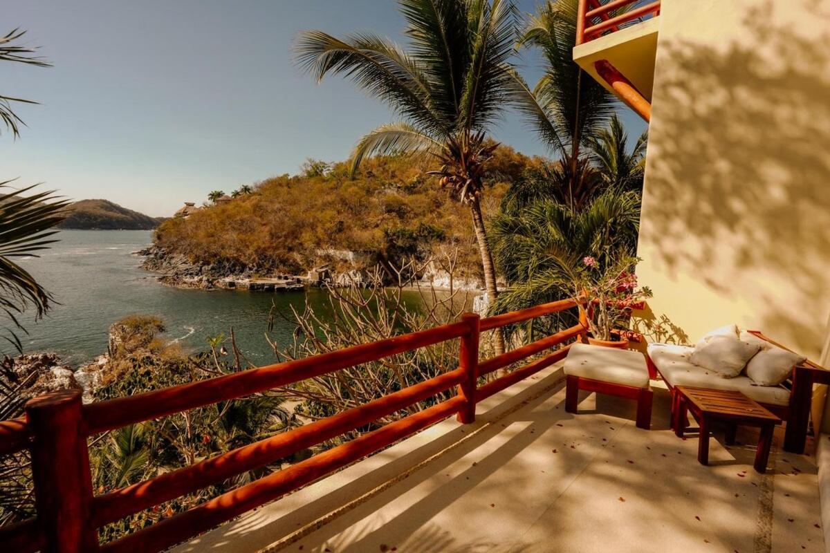 Dream Villa With Private Beach And Catering Zihuatanejo Esterno foto
