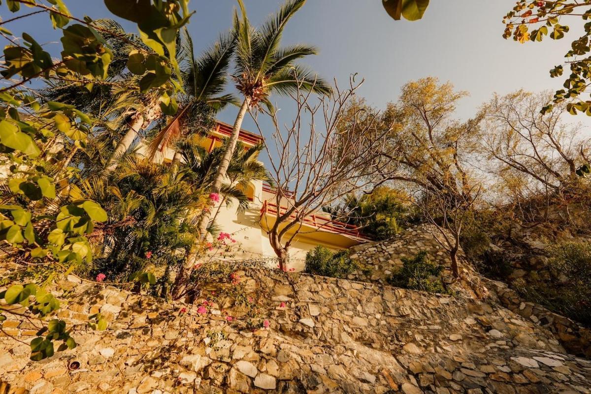 Dream Villa With Private Beach And Catering Zihuatanejo Esterno foto