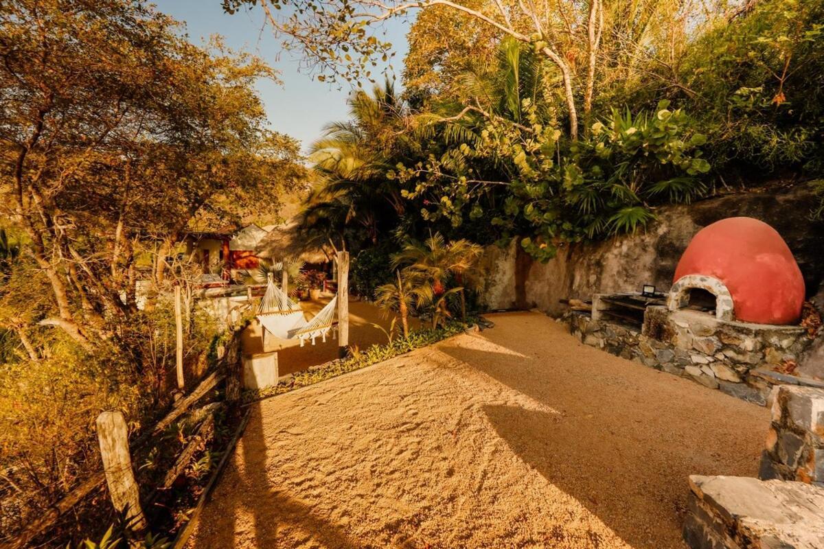 Dream Villa With Private Beach And Catering Zihuatanejo Esterno foto