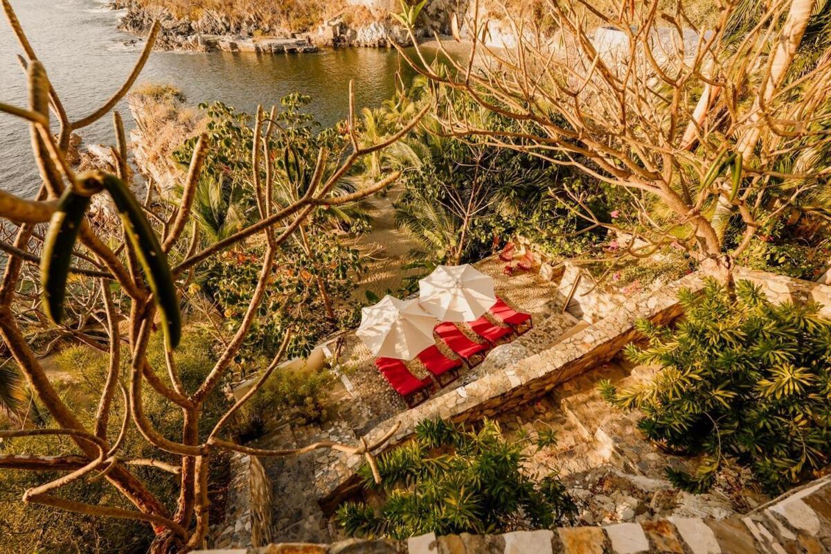 Dream Villa With Private Beach And Catering Zihuatanejo Esterno foto